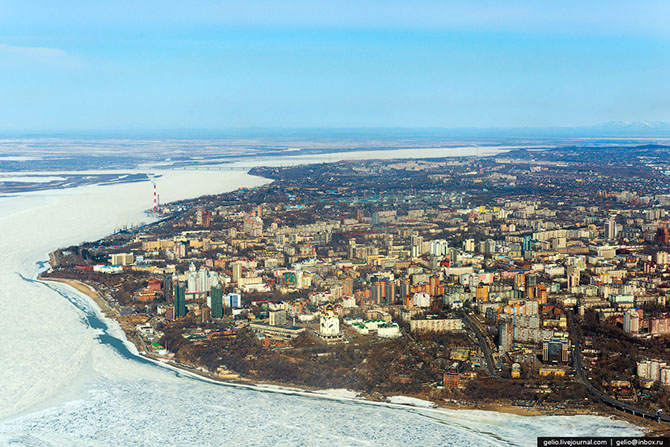 Фотографии из окна самолёта 2014