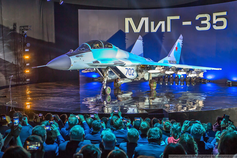 Презентация нового истребителя МиГ-35 Презентация нового истребителя МиГ-35