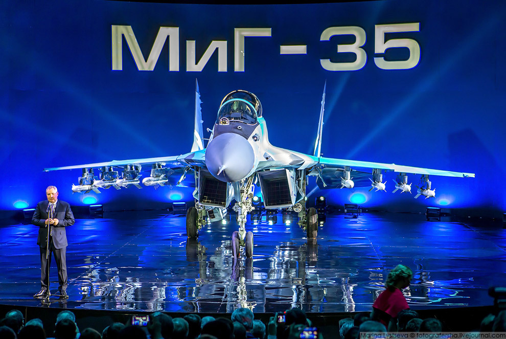 Презентация нового истребителя МиГ-35 Презентация нового истребителя МиГ-35