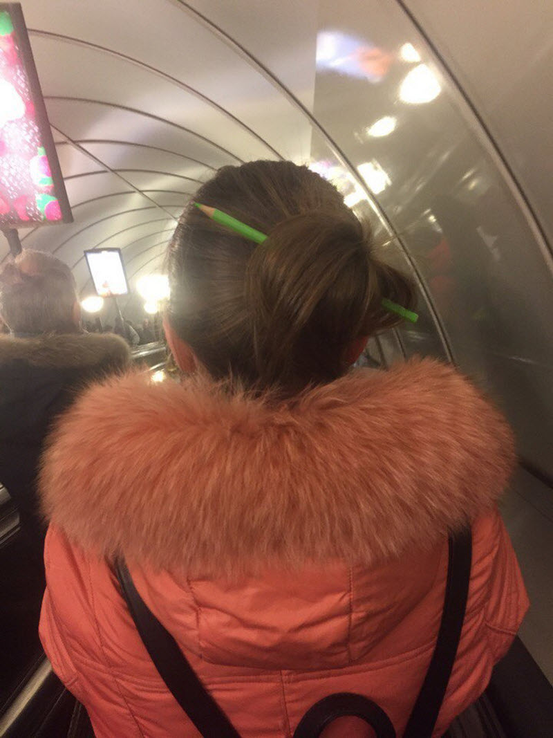 Модники из российского метрополитена