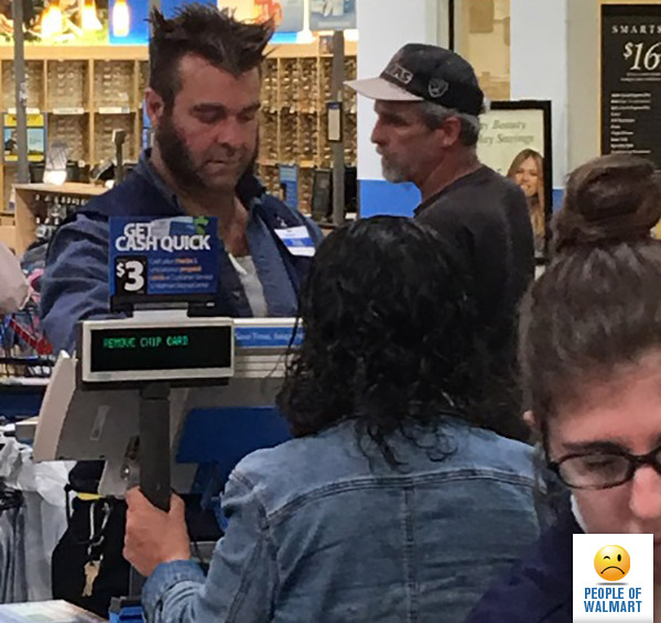 Экстравагантные покупатели Walmart