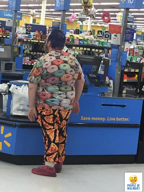 Экстравагантные покупатели Walmart