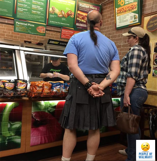 Экстравагантные покупатели Walmart