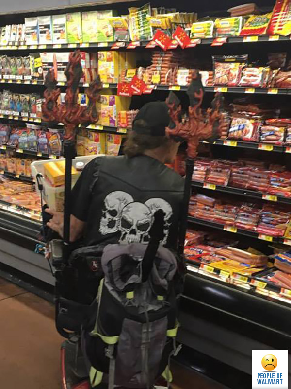 Экстравагантные покупатели Walmart