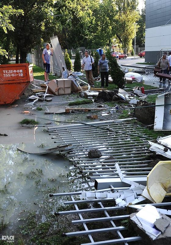 Авария в новом бассейне Краснодара