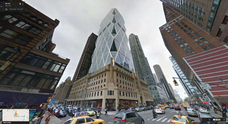 Места, где снимались известные фильмы, на картах Google Street View Места, где снимались известные фильмы, на картах Google Street View