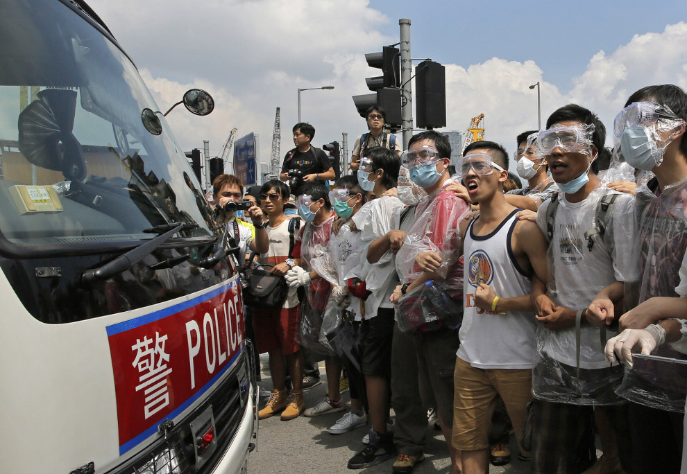 Occupy Central: китайцы протестуют Occupy Central: китайцы протестуют