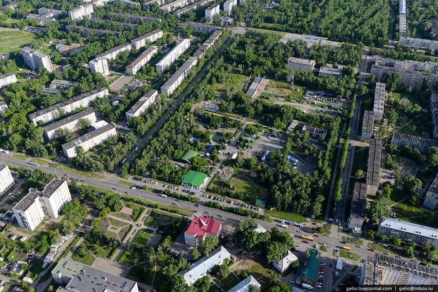 Виды Барнаула с вертолета Виды Барнаула с вертолета