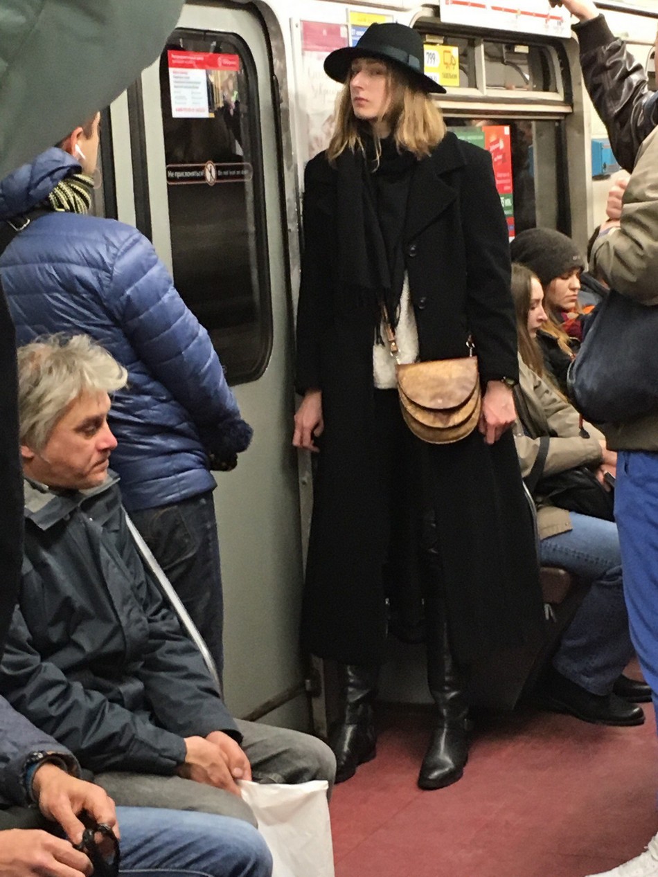 Модники из российского метрополитена