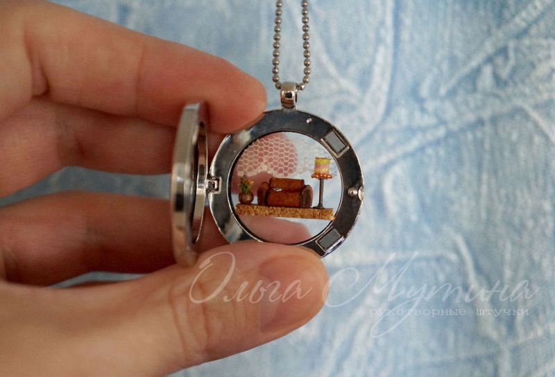 Художница создает волшебный мир сказки в миниатюре