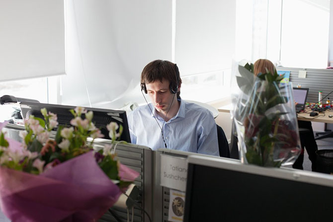 Как работают в московском офисе Microsoft Как работают в московском офисе Microsoft