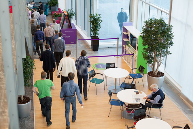 Как работают в московском офисе Microsoft Как работают в московском офисе Microsoft
