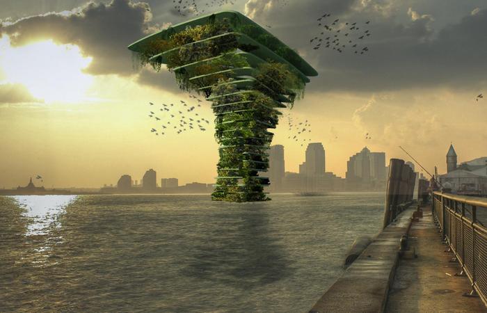 Архитектурные проекты, которые позволят людям жить на воде Архитектурные проекты, которые позволят людям жить на воде