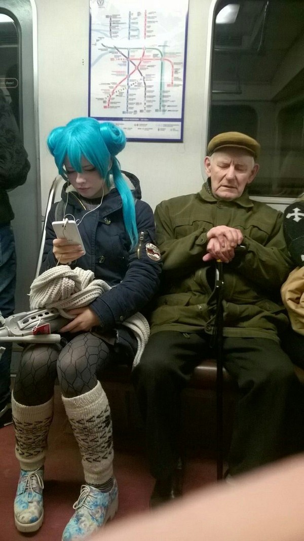 Модники из метрополитена