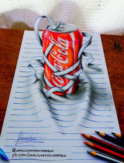 Невероятные 3D-рисунки талантливого художника Жоао Карвальо