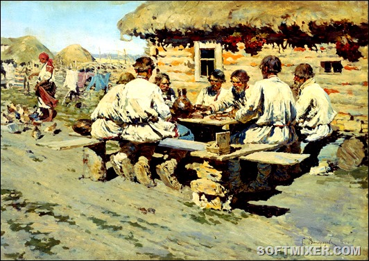 Еда крестьян в XIX веке Еда крестьян в XIX веке