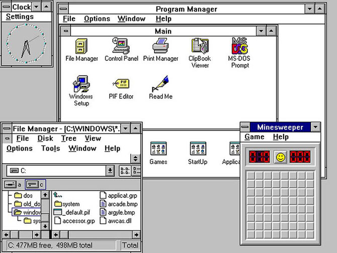Эволюция Windows за 30 лет существования Эволюция Windows за 30 лет существования
