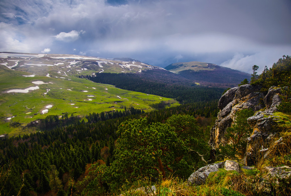 Плато Лаго-Наки на Западном Кавказе