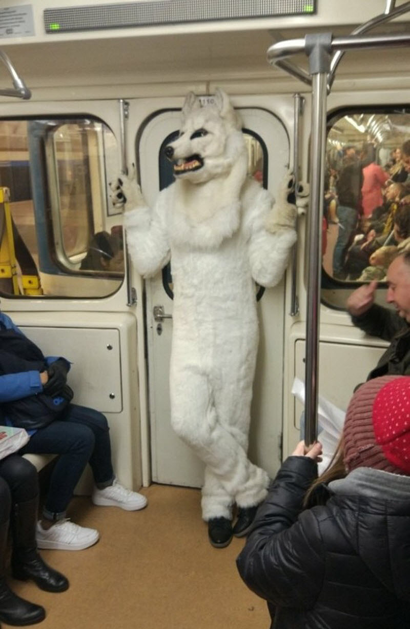 Модники из российского метрополитена