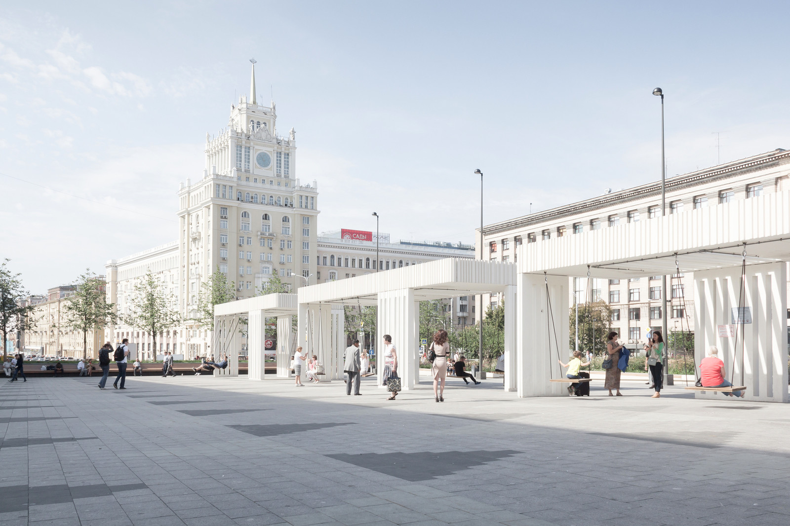 Проект Триумфальной площади в Москве от Buromoscow и её реконструкция Проект Триумфальной площади в Москве от Buromoscow и её реконструкция