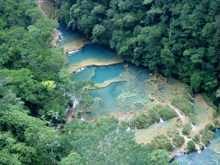 «Semuc Champey»: каскад водопадов в Гватемале «Semuc Champey»: каскад водопадов в Гватемале