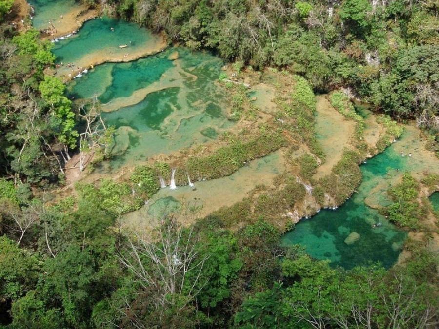 «Semuc Champey»: каскад водопадов в Гватемале «Semuc Champey»: каскад водопадов в Гватемале