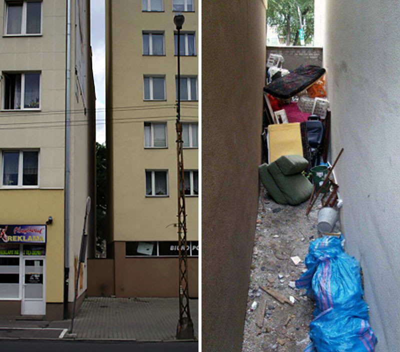 Как живется в самом узком доме в мире Как живется в самом узком доме в мире