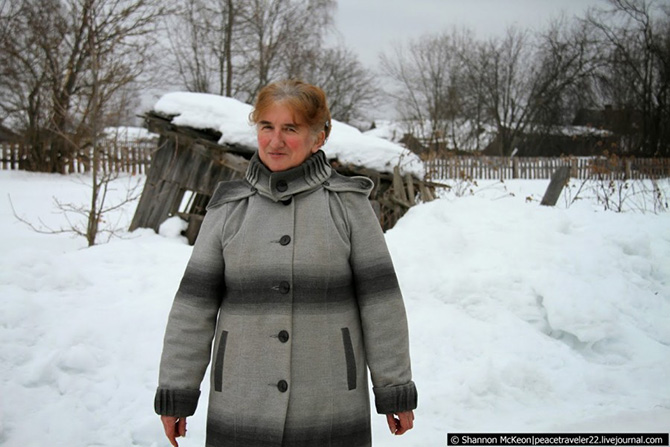 Один день американки в российской деревне Один день американки в российской деревне
