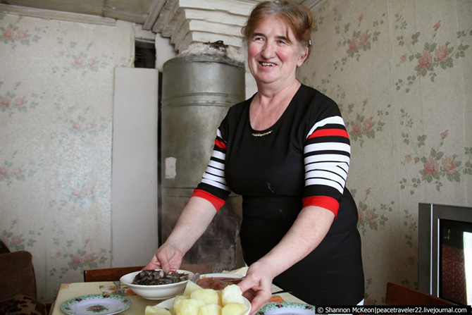 Один день американки в российской деревне Один день американки в российской деревне