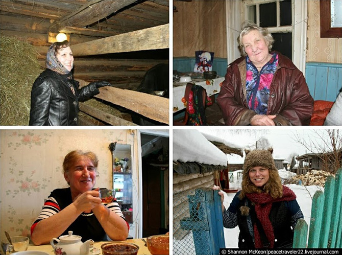 Один день американки в российской деревне Один день американки в российской деревне