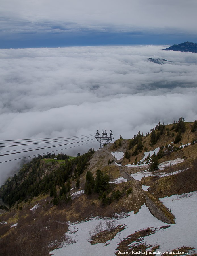 Stanserhorn Cabrio – двухэтажная кабина канатной дороги Stanserhorn Cabrio – двухэтажная кабина канатной дороги