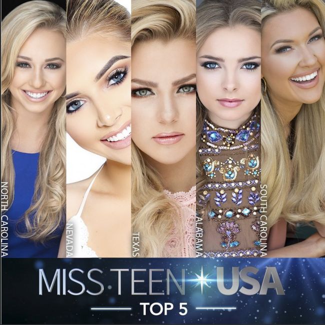 Финалистки конкурса красоты Miss Teen USA оказались на одно лицо