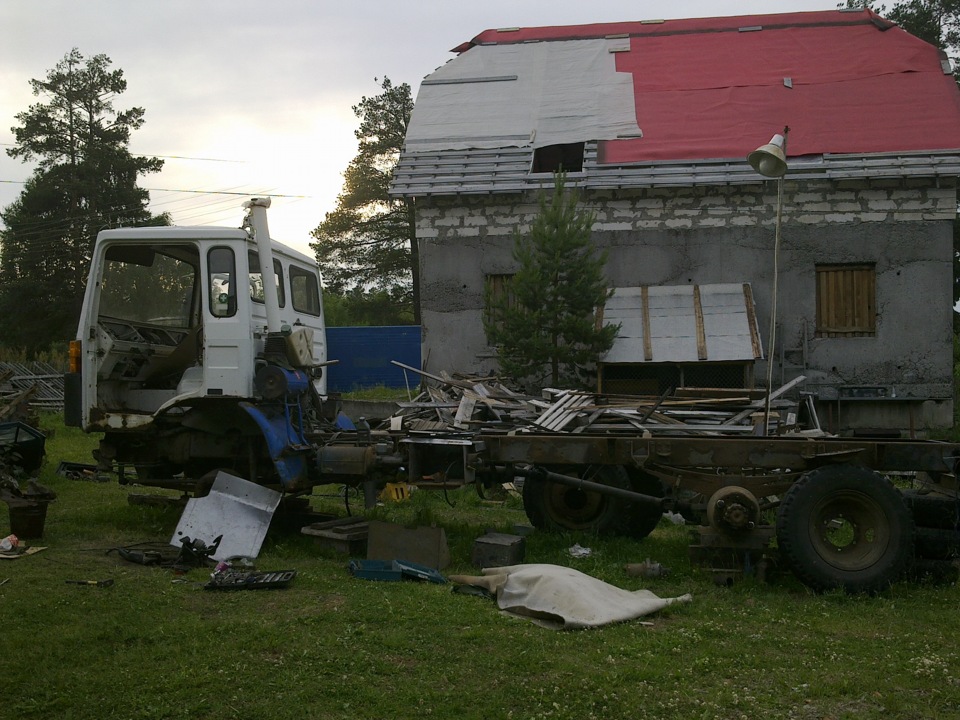 Восстановление старого грузовика Volvo F6 Восстановление старого грузовика Volvo F6