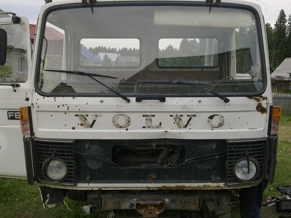 Восстановление старого грузовика Volvo F6 Восстановление старого грузовика Volvo F6