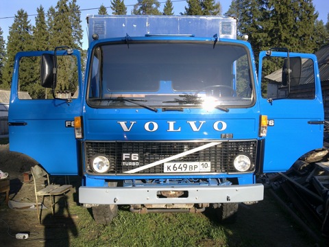 Восстановление старого грузовика Volvo F6 Восстановление старого грузовика Volvo F6