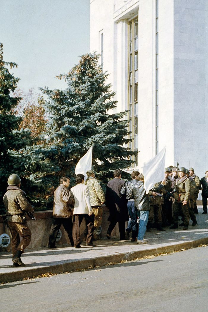 3-4 октября 1993 года возле Белого дома