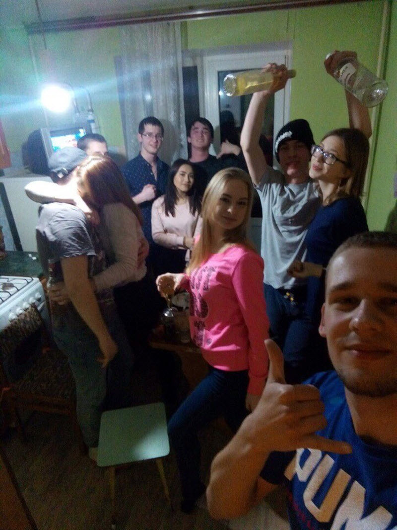 Молодёжные пьянки и вечеринки