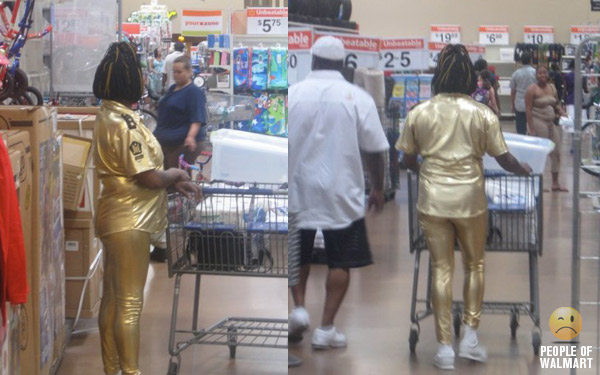 Экстравагантные покупатели Walmart