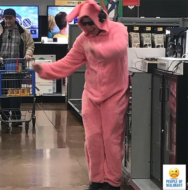 Экстравагантные покупатели Walmart