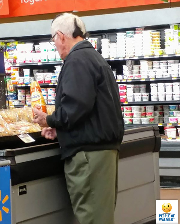 Экстравагантные покупатели Walmart
