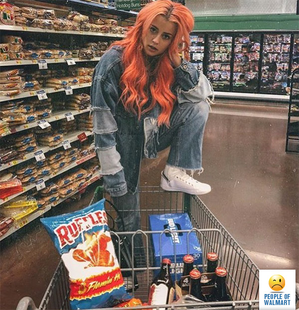 Экстравагантные покупатели Walmart