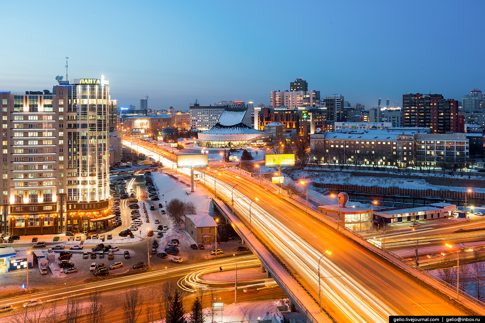 Фото Новосибирска. Зима 2016