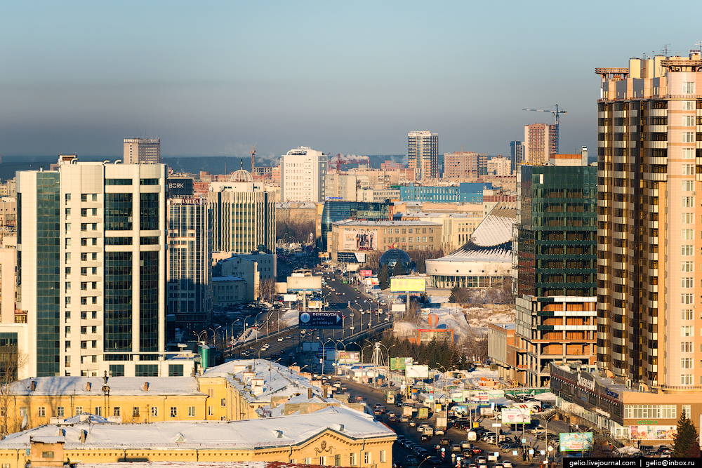Фото Новосибирска. Зима 2016