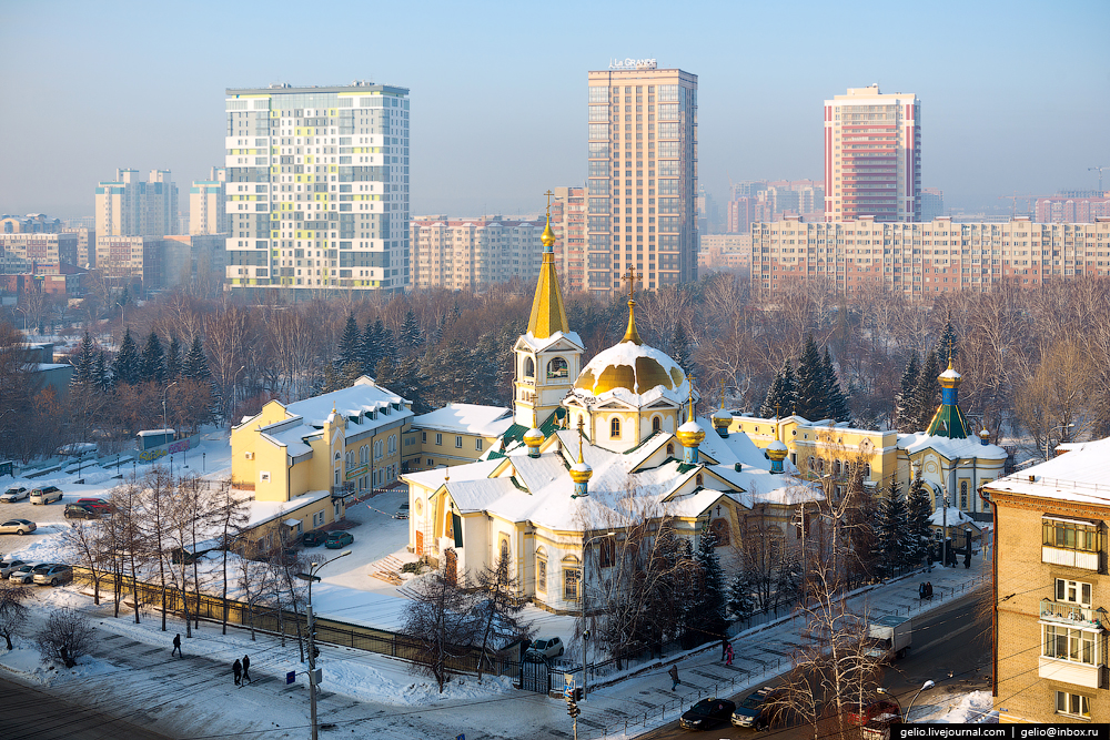 Фото Новосибирска. Зима 2016
