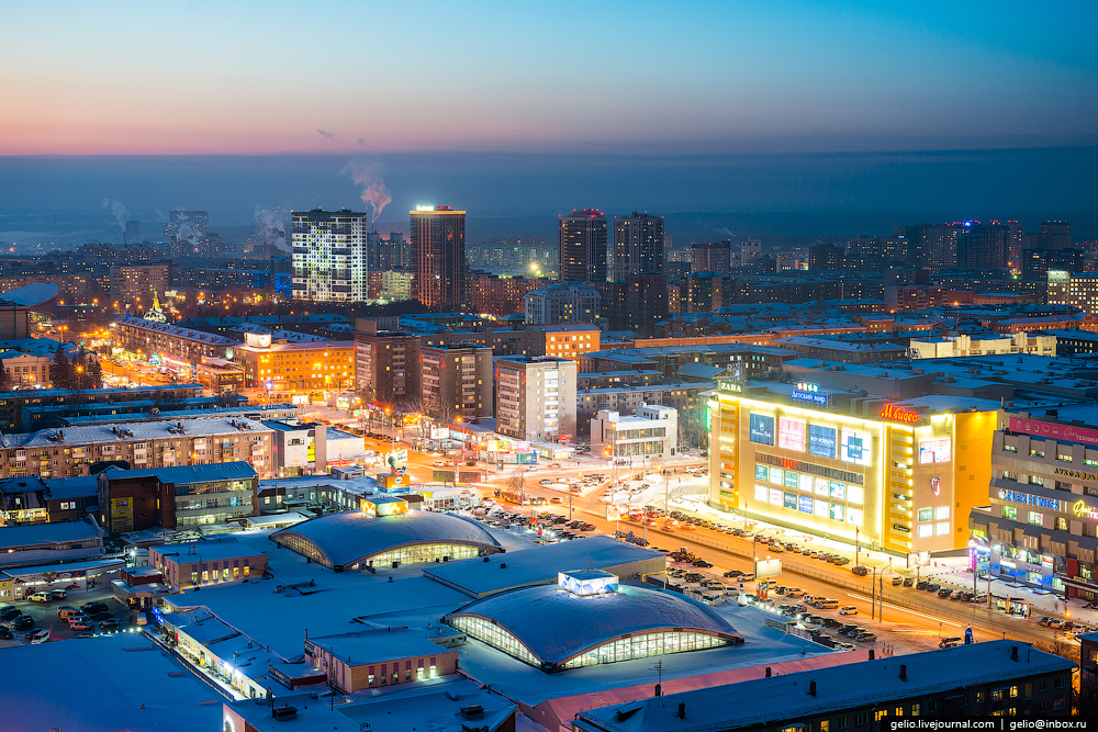 Фото Новосибирска. Зима 2016