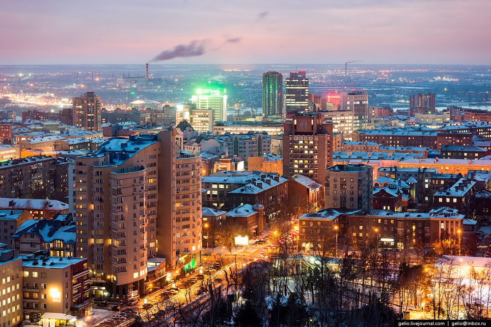 Фото Новосибирска. Зима 2016
