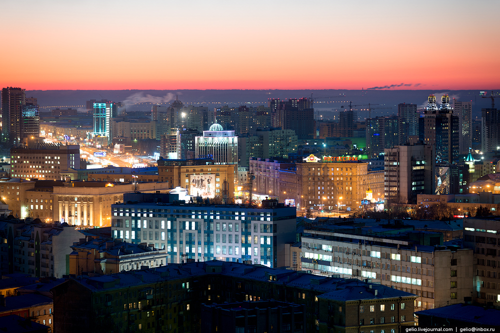 Фото Новосибирска. Зима 2016