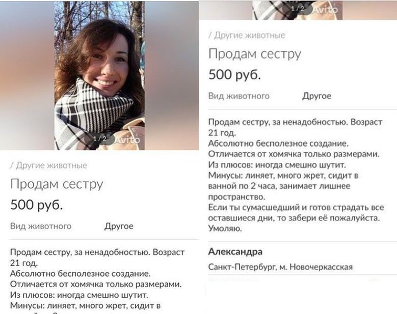 22 новых умопомрачительных объявлений с AVITO