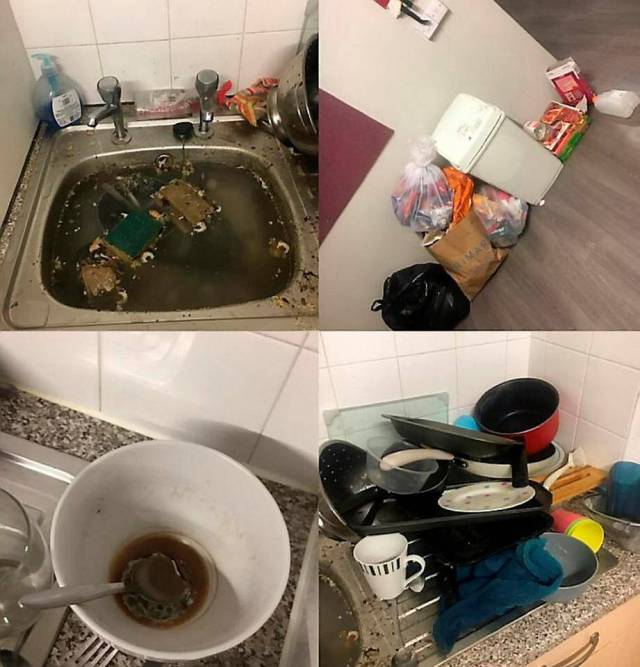 19-летняя студентка одержала победу в конкурсе на самое грязное жилье Великобритании