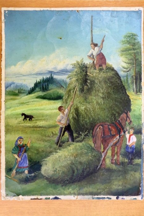Художник-самоучка Евсей Якимов, у которого не было рук и ног Художник-самоучка Евсей Якимов, у которого не было рук и ног